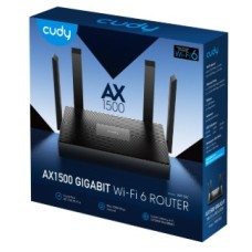 ROUTER WIRELESS CUDY WR1500 AX1500 GIGABIT WIFI6