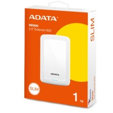 HD 1 TB EXTERNO USB 3.2 ADATA AHV300 WHITE SLIM HD 1 TB EXTERNO USB 3.2 ADATA AHV300 WHITE SLIM