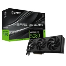 Placa MSI NVIDIA GeForce RTX 5080 16G INSPIRE 3X O E Placa MSI NVIDIA GeForce RTX 5080 16G INSPIRE 3X O E