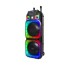 PARLANTE NETMAK NM-KRAVI RGB 15"X2 C/2 MIC BT5.3