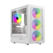 GABINETE SENTEY M25WHT-SF WHITE 4FAN ARGB/GLASS GABINETE SENTEY M25WHT-SF WHITE 4FAN ARGB/GLASS