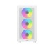 GABINETE SENTEY M25WHT-SF WHITE 4FAN ARGB/GLASS
