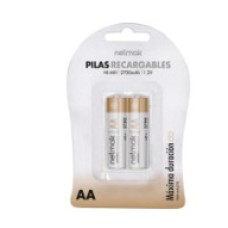PILA RECARGABLE AA PROBATTERY 2700MHA PACK*2