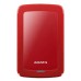 Disco Externo HDD ADATA AHV300 2TB Red USB 3.2 E