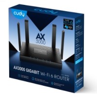ROUTER WIRELESS CUDY WR3000 AX3000 GIGABIT WIFI6