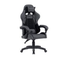 SILLA GAMER NETMAK TELA NM-SG902 NEGRA+GRIS