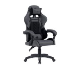 SILLA GAMER NETMAK TELA NM-SG902 NEGRA+GRIS