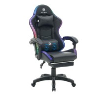 SILLA GAMER NETMAK NM-SG907-RGB APOYAPIES+MASAJE