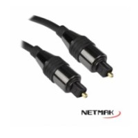 CABLE NETMAK NM-C101 OPTICO DIGITAL TOSLINK 2MTR CABLE NETMAK NM-C101 OPTICO DIGITAL TOSLINK 2MTR