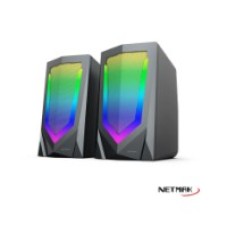 PARLANTE NETMAK NM-N10 PLUG 3.5+USB/RGB PARLANTE NETMAK NM-N10 PLUG 3.5+USB/RGB