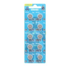 BATERIA L1131F VINNIC LR1130/LR54/AG710 PACK X 10 BATERIA L1131F VINNIC LR1130/LR54/AG710 PACK X 10