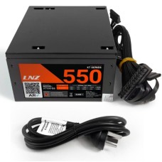 FUENTE ATX LNZ XT550-SS 550W C/LARGO NEGRA FUENTE ATX LNZ XT550-SS 550W C/LARGO NEGRA