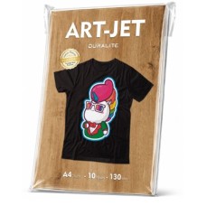 PAPEL FOTO ART-JET DURALITE PRENDAS OSCURAS/X10/A4