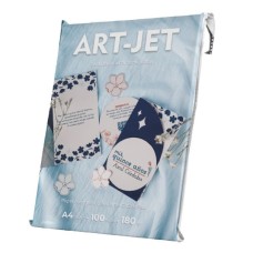 PAPEL FOTO ART-JET BRILLANTE DOBLE FAZ/X100/A4/180