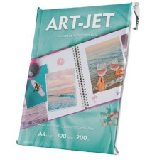 PAPEL FOTO ART-JET BRILLANTE DOBLE FAZ/X100/A4/200