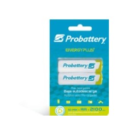 PILA RECARGABLE AA PROBATTERY 2100MHA PACK*2 BAJA PILA RECARGABLE AA PROBATTERY 2100MHA PACK*2 BAJA