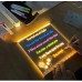 PIZARRA ACRILICA LED 15X15 C/MARCADORES JGL-LED830