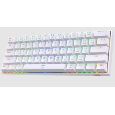 TECLADO REDRAGON DRAGONBORN K630W-RGB WHITE S-BROW