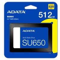 Disco SSD ADATA SU650 512GB 2.5" SATA 3.0 E Disco SSD ADATA SU650 512GB 2.5" SATA 3.0 E