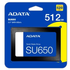 Disco SSD ADATA SU650 512GB 2.5" SATA 3.0 E Disco SSD ADATA SU650 512GB 2.5" SATA 3.0 E
