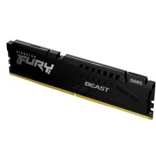 Memoria Ram UDIMM KINGSTON Fury Beast 16GB DDR5 5200MHz CL40 1.25V Single Negr E