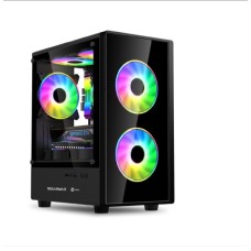 GABINETE SOLARMAX CM-B6202 NEGRO GAMER SIN FUENTE GABINETE SOLARMAX CM-B6202 NEGRO GAMER SIN FUENTE