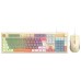 TECLADO+MOUSE NETMAK NM-TM34 MINIMALISTA LED TECLADO+MOUSE NETMAK NM-TM34 MINIMALISTA LED