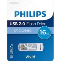 PENDRIVE PHILIPS 16 GB VIVID 2.0 FM16FD06B/00