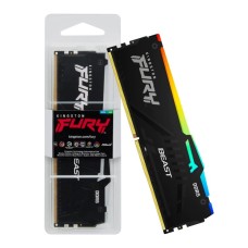 Memoria Ram UDIMM KINGSTON Fury Beast 8GB DDR5 6000MHz CL36 1.35V Single Negro E Memoria Ram UDIMM KINGSTON Fury Beast 8GB DDR5 6000MHz CL36 1.35V Single Negro E
