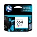 CARTUCHO HP 664 COLOR ORIGINAL F6V28AL